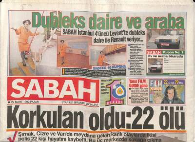 Sabah Gazetesi 22 Mart 1992 - Neşe Karaböcek Kendisine Sayısız Ödüller Kazandıran Unutulmaz Şarkılarını Yeniden Piyasaya Çıkarıyor GZ83421 - 1