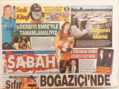 Sabah Gazetesi 22 Mart 2010 - Boğaziçinde İmar Cinayeti GZ40220 - 1