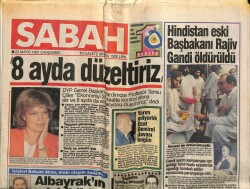 Sabah Gazetesi 22 Mayıs 1991 - Kadir İnanırın Şarkıcı Olduğunun Resmidir ! GZ62908 - 1