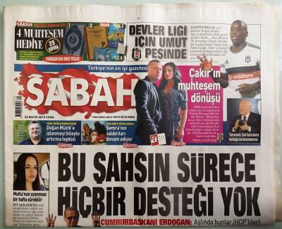 Sabah Gazetesi 22 Mayıs 2015 Pensilvanyadan Burayı İdare Etmeye Kalkıyor -GZ44056 - 1