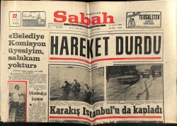 Sabah Gazetesi 22 Ocak 1969 - İsrail Askerleri Bu Defa da Kadınlara Ateş Açtılar 1 Ölü GZ64103 - 2
