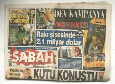 Sabah Gazetesi 22 Şubat 2011 - 25 Bin Türk İçin Yarış GZ5760 - 1