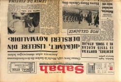 Sabah Gazetesi 22 Temmuz 1967 - Osman Saraç,Hükümet Liselere Din Dersi Koymalıdır GZ64153 - 2