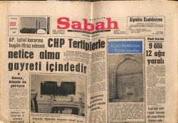 Sabah Gazetesi 22 Temmuz 1968 - Irakı İlk Tanıyan Kuveyt Oldu GZ63891 - 1