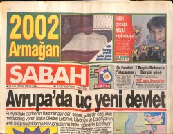 Sabah Gazetesi 23 Ağustos 1991 - Müjde Ar'ın Annelik Operasyonu - Yeltsin , Gorbi'ye Yüz Vermedi GZ160260 - Gökçekoleksiyon