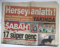 Sabah Gazetesi 23 Haziran 1994 - Marmariste İki Bomba 9 Yaralı GZ7117 - 2