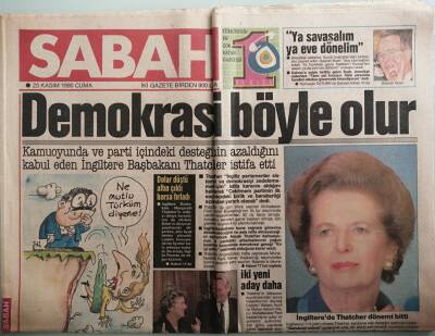 Sabah Gazetesi 23 Kasım 1990 Kenan Evrene Savcılık İncelemesi -GZ37597 - 1