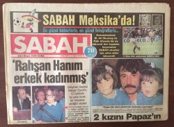 Sabah Gazetesi 23 Mayıs 1986 - Sanayi Bakanı Kafayı TV deki Reklamlara Taktı GZ10156 - 2