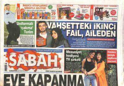 Sabah Gazetesi 23 Mayıs 2009 - ABDye İlk Oto İhracatı Erdoğandan - Beyoğlunda Suçlu Yakalayan Kamera GZ114104 - 1