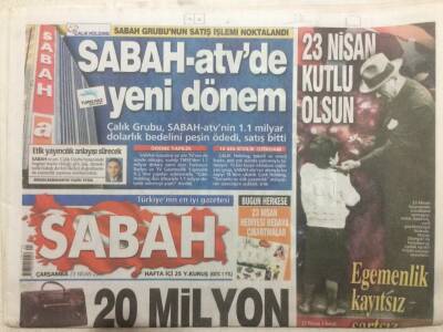 Sabah Gazetesi 23 Nisan 2008 - İngiliz Astrofizikçi Uzayda İlkel Organizmalar Bulabiliriz GZ50728 - 1