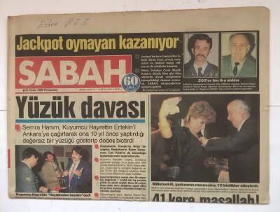 Sabah Gazetesi 23 Ocak 1986 - Katar Türkiyede Yatırım İmkanı Arıyor GZ8218 - 1