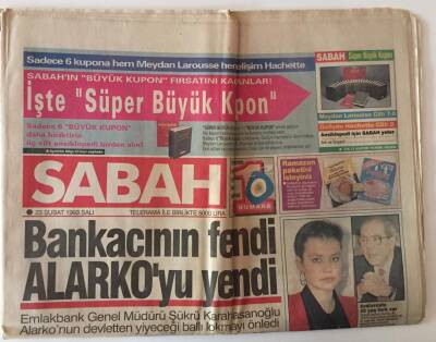 Sabah Gazetesi 23 Şubat 1993 - Liderlerin Anayasa Zirvesi GZ13048 - 1