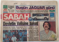 Sabah Gazetesi 23 Temmuz 1986 - Özal Seçim Yasağı Dinlemiyor GZ13992 - 2