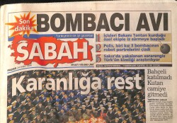 Sabah Gazetesi 24 Ekim 1999 - Kışlalı'nın Cenazesine Binlerce Subay ve Devlet Adamları Katıldı - Galatasaray'da Fatih Terime 2 Teklif GZ158113 - Gökçekoleksiyon