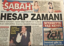 Sabah Gazetesi 24 Haziran 2001-Nazlı Ilıcak Tuttuğu Her Dalı Kuruttu GZ45215 - 1