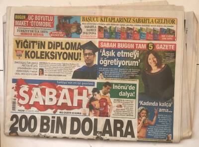 Sabah Gazetesi 24 Mayıs 2009 - 200 Bin Dolara Kaçırdılar GZ7269 - 1