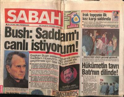 Sabah Gazetesi 24 Ocak 1991 - Doğum Günü Hediyesi GZ55942 - 1