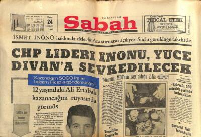 Sabah Gazetesi 24 Şubat 1967 - Çinin Her Yerinde Kanlı Çarpışmalar Oluyor GZ77370 - 1