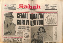 Sabah Gazetesi 24 Şubat 1969 - Cemal Turalın Görevi Uzuyor GZ64097 - 2