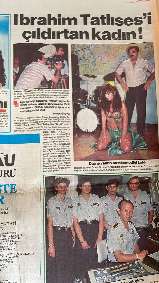 Sabah Gazetesi 25 Ağustos 1987 - Özal'a Yuh Çekenlere Polis Dayağı - Hülya Avşar'ın Günahı Ne - Tatlıses'i Çıldırtan Kadın GZ153271 - 3