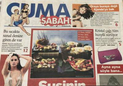 Sabah Gazetesi 25 Ağustos 2006-Akdamar Restorasyonu Türkiyenin Büyük Jesti GZ45595 - 2