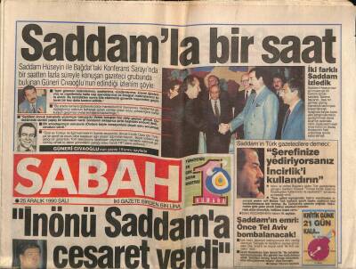 Sabah Gazetesi 25 Aralık 1990 - Slovenya Bağımsızlık Kararı Aldı GZ83168 - 1