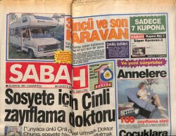 Sabah Gazetesi 25 Mayıs 1991 - Yunanistandan Savaş Tahriki GZ62864 - 1
