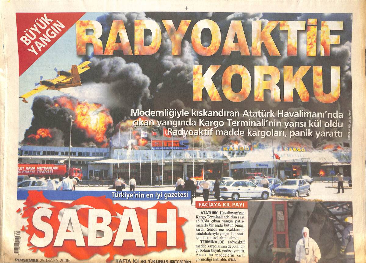 Sabah Gazetesi 25 Mayıs 2006 - Ünlülerin Diş Doktoru Cücenoğlu Öldü - Yakuza Lideri Emekli Oldu - En Çekici 17. Kadın GZ137965 - 1