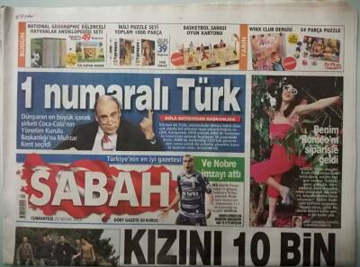 Sabah Gazetesi 25 Nisan 2009 Deniz Baykaldan Darbe Açılımı - GZ37800 - 1
