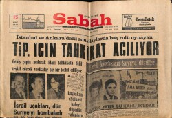 Sabah Gazetesi 25 Şubat 1969 - TİP İçin Tahkikat Açılıyor GZ64034 - 2