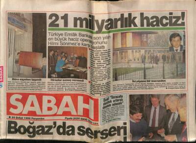 Sabah Gazetesi 25 Şubat 1988 - Doğum Günü Hediyesi GZ56602 - 1