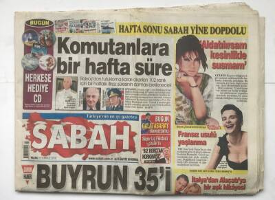 Sabah Gazetesi 25 Temmuz 2010 - Erdoğan Buyrun 35i Değiştirelim GZ5632 - 1