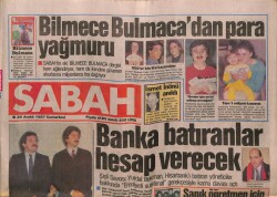 Sabah Gazetesi 26 Aralık 1987 - Bu Gece Adile Naşit Kuruntu Ailesinde GZ62870 - 1