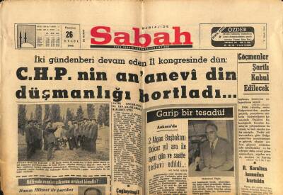 Sabah Gazetesi 26 Eylül 1966 - İstanbulda Bir Sanayi Sitesi Kuruluyor GZ80100 - 1