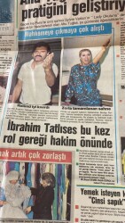 Sabah Gazetesi 26 Haziran 1986 - Türkan Şoray Anneliği Anlatıyor - İbrahim Tatlıses Bu Kez Rol Gereği Hakim Önünde GZ114178 - 2