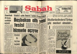 Sabah Gazetesi 26 Mart 1968 - Kıbrıs Türkleri Savunma Tedbirlerini Gevşetmeyecek GZ63968 - 2