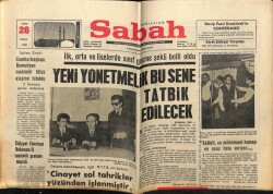 Sabah Gazetesi 26 Nisan 1968 - İlahiyat Fakültesi Dekanına Protesto Telgrafı GZ63993 - 2