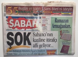 Sabah Gazetesi 27 Aralık 1997-Şok Sabancının Katiline İtirafçı Affı Geliyor GZ6482 - 1
