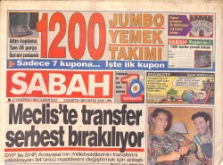 Sabah Gazetesi 27 Haziran 1992 - Avşar Kızının En İddialı Filmi - Michael Jackson'ın Münih Konseri GZ2930 - Gökçekoleksiyon