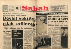 Sabah Gazetesi 28 Haziran 1966 - Devlet Sektörü İslah Edilecek GZ64177 - 1