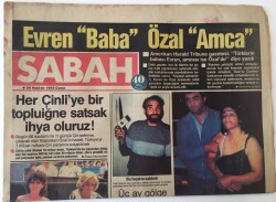 Sabah Gazetesi 28 Haziran 1985 - Tarık Akan Hem Kızları ,Hem Balıkları Kalbinden Vurdu ! GZ16019 - 1