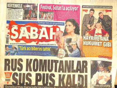 Sabah Gazetesi 28 Kasım 2015 - Paralelci Savcı Fikret Seçenin Gizlediği Belge Ortaya Çıktı GZ124736 - 1