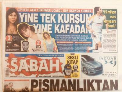 Sabah Gazetesi 28 Nisan 2010 - Pişmanlıktan Müebbete GZ40221 - 1