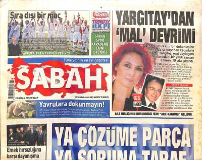 Sabah Gazetesi 28 Nisan 2013 - Gürcistan Başbakanı İvanişvili Rusya Artık Düşmanımız Değil - CIA , Boston Bombacısının Annesini de Takip Ediyordu GZ98388 - 1