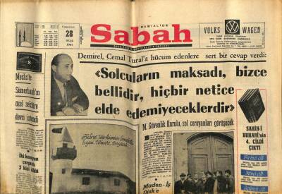 Sabah Gazetesi 28 Ocak 1967 - Ege Tütün Piyasası Bugün Açılıyor GZ77397 - 1