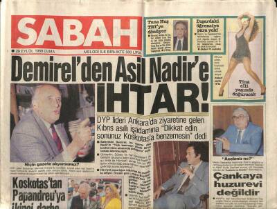 Sabah Gazetesi 29 Eylül 1989 - Dünyanın En Ünlü Tabancalarının Yerlisi Yapılacak GZ87618 - 1