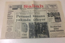 Sabah Gazetesi 29 Mart 1968 - Din Görevlileri Milleti Uyanık Tutacaktır - GZ15442 - 2