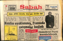 Sabah Gazetesi 29 Nisan 1969 - Feyzullah Değerli Bursada Konferans Verdi GZ103488 - 2