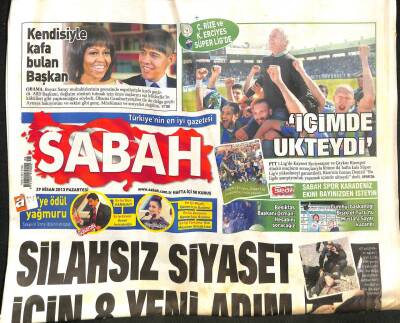 Sabah Gazetesi 29 Nisan 2013 - Tümgeneral Dülgere İmar Soruşturması - Masumiyet Müzesini Bir Yılda 40 Bin Kişi Gezdi GZ98404 - 1
