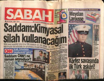 Sabah Gazetesi 29 Ocak 1991 - Doğum Günü Hediyesi GZ55931 - 1